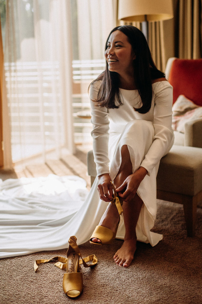 Getting Ready Fotos von der Hochzeit